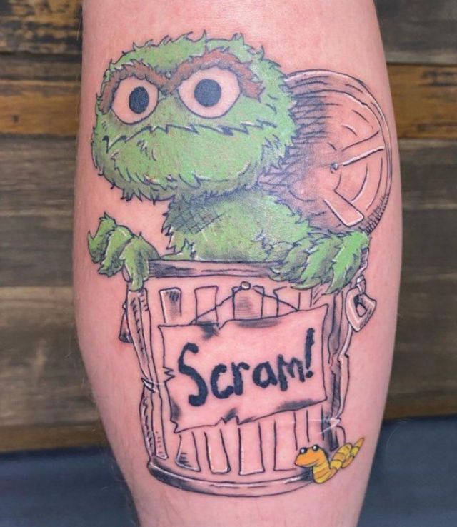 20 Cool Sesame Street Tattoos Make You Attractive