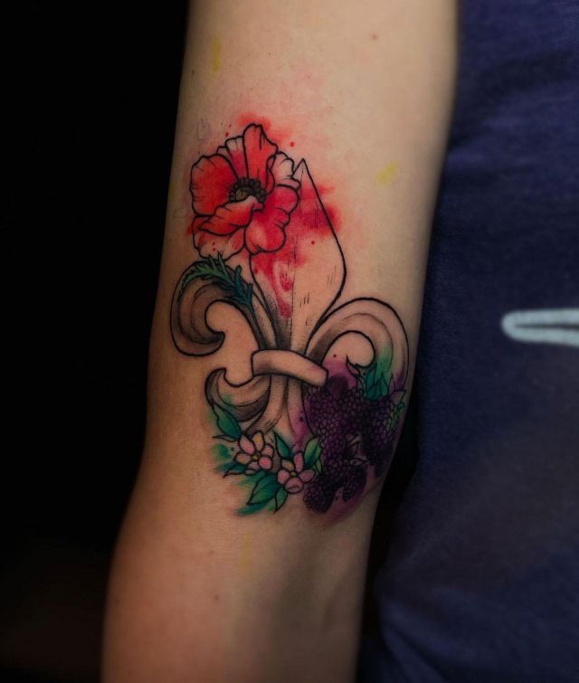 20 Unique Fleur De Lis Tattoos for Your Inspiration