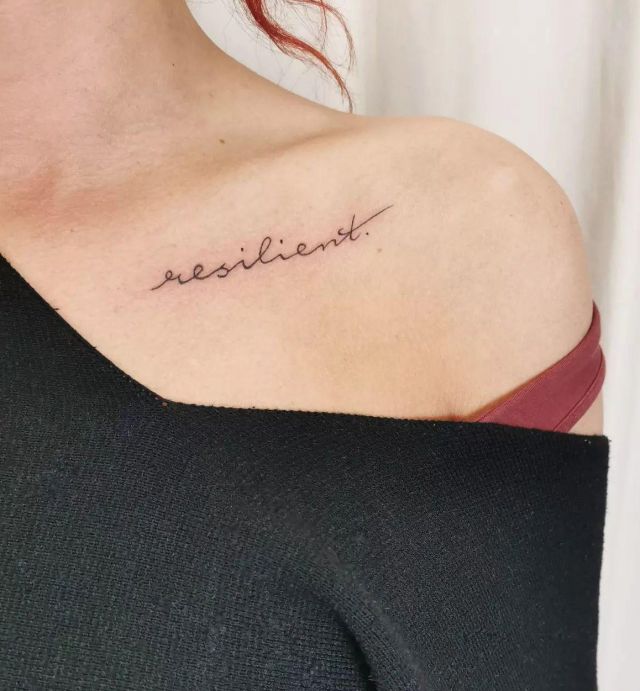 20 Unique Resilience Tattoos You Can Copy