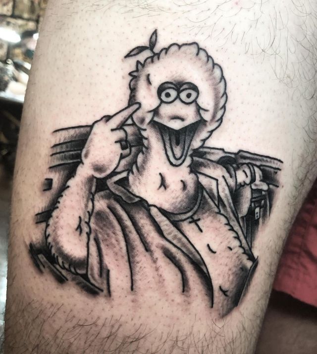 20 Cool Sesame Street Tattoos Make You Attractive
