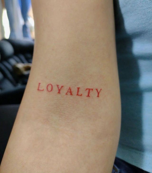 20 Elegant Loyalty Tattoos You Must Love