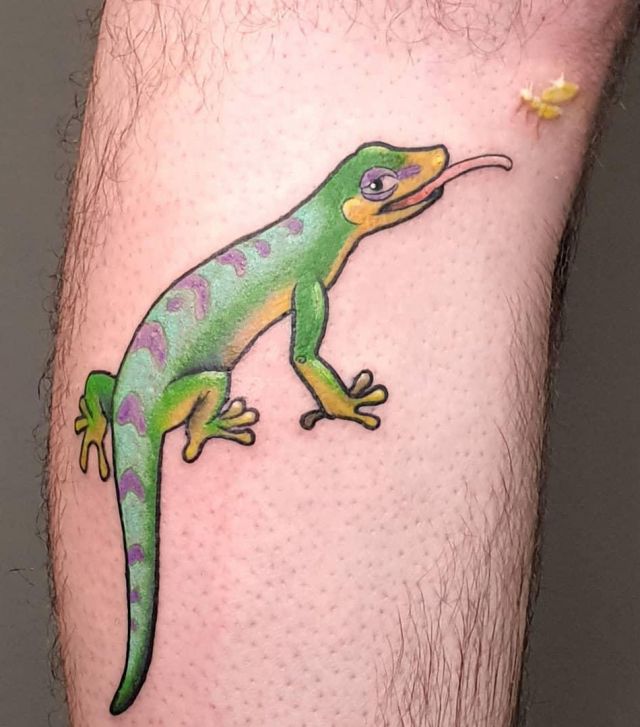 20 Cool Gecko Tattoos Make You Attractive