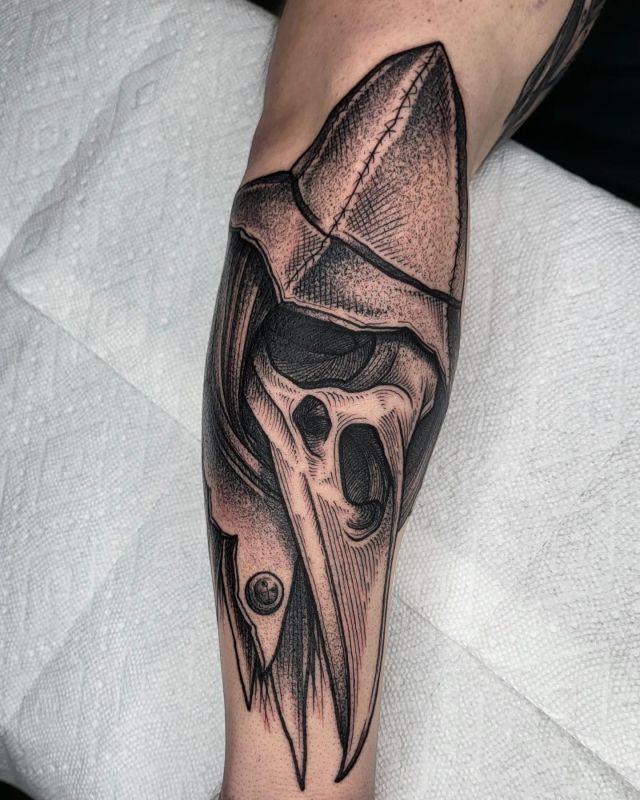 Unique Bloodborne Tattoo on Arm