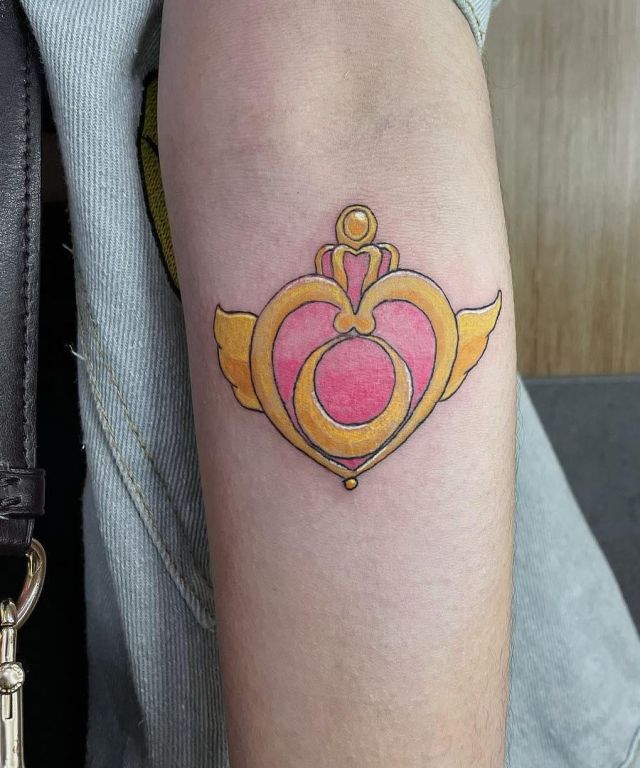 Cool Sailor Moon Tattoo on Arm