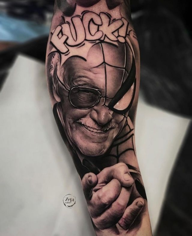 20 Unique Stan Lee Tattoos You Can Copy