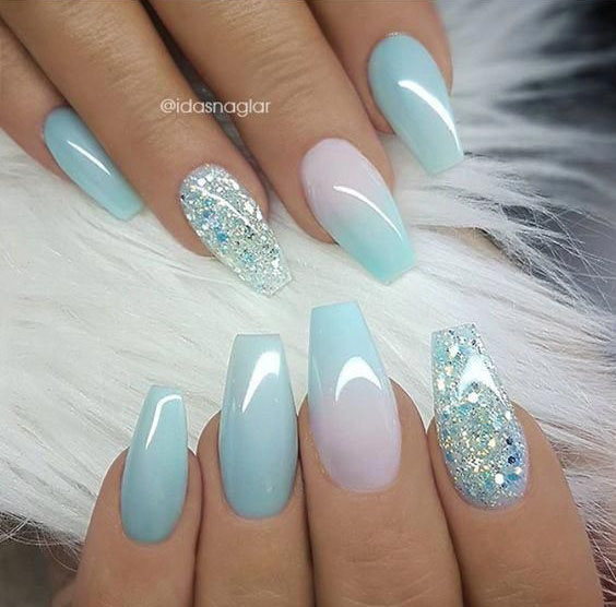 60 Pretty Acrylic Coffin Nails for Summer 2022 | Xuzinuo | Page 27