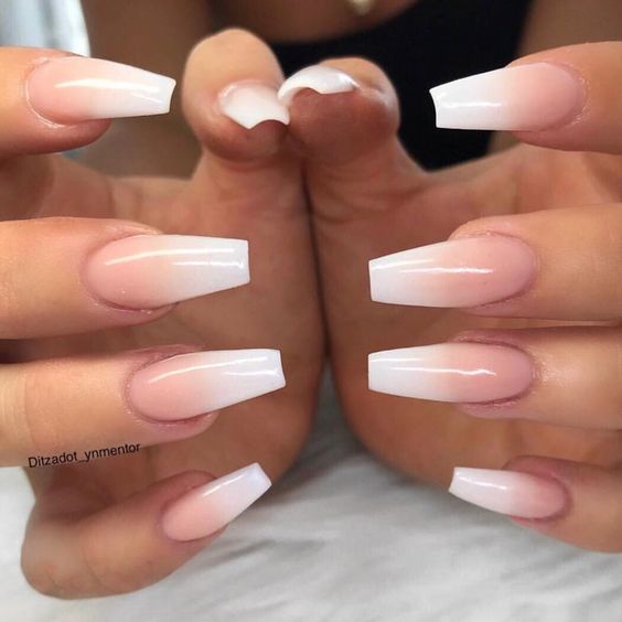 60 Pretty Acrylic Coffin Nails for Summer 2022 | Xuzinuo | Page 56