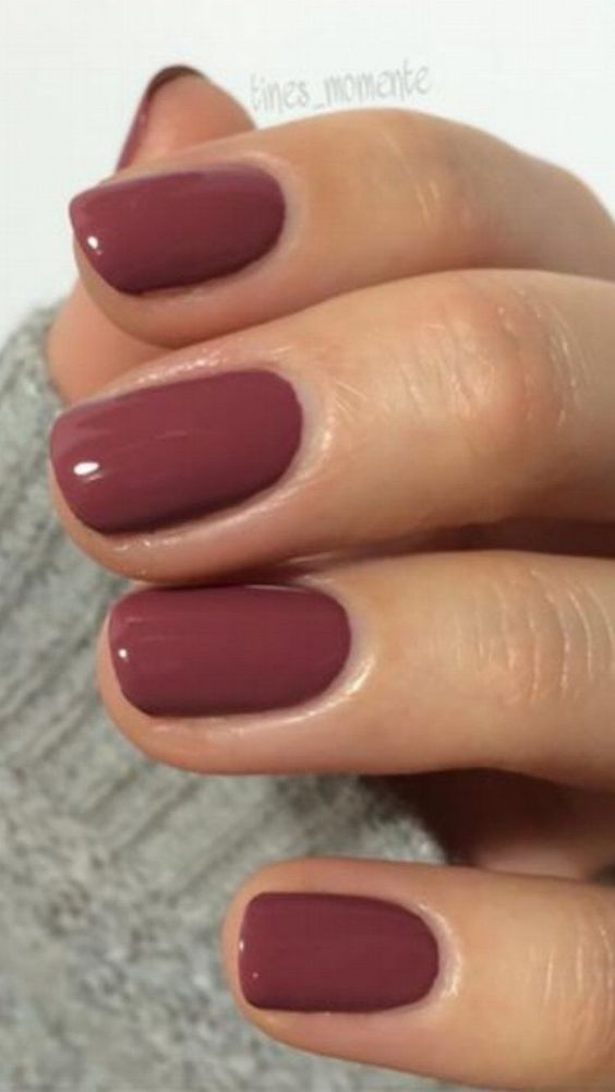 54 Stylish Fall Nail Designs and Colors You’ll Love | Xuzinuo | Page 25