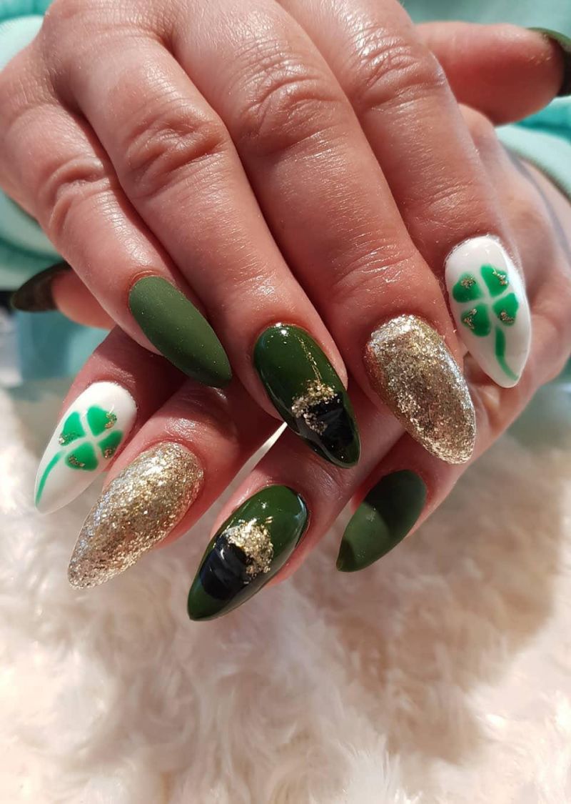 55 Gorgeous St. Patrick’s Day Nails Just For You | Xuzinuo | Page 20