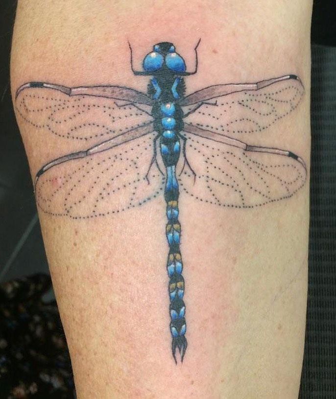 55 Pretty Dragonfly Tattoos Improve Your Temperament | Xuzinuo | Page 31