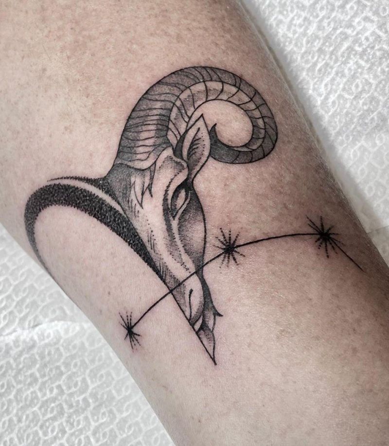 30 Elegant Aries Tattoos You Must Love | Xuzinuo | Page 2