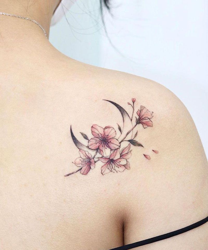 30 Amazing Azalea Tattoos You Will Love | Xuzinuo